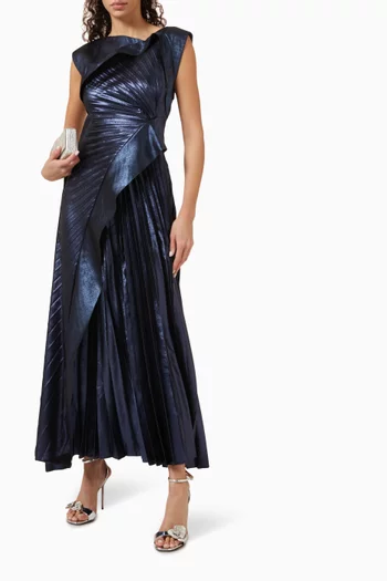 Pithill Pleated Maxi Dress