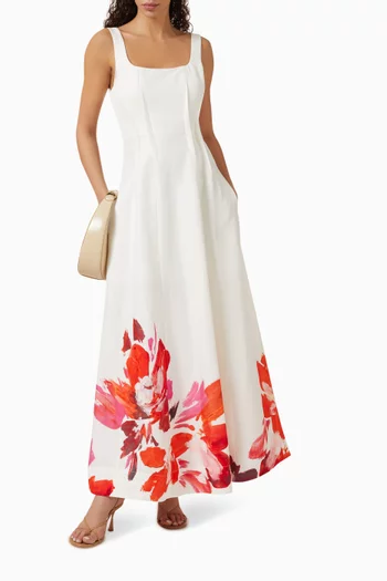 Chapelhill Maxi Dress in Viscose Blend