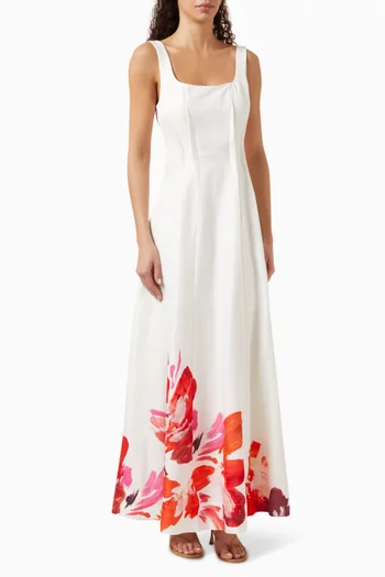Chapelhill Maxi Dress in Viscose Blend