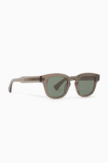 Austin Rectangle Sunglasses in Acetate