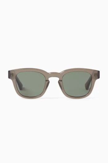Austin Rectangle Sunglasses in Acetate