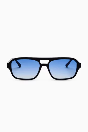 Burt Aviator Sunglasses in Acetate