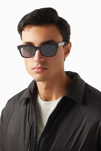 Dean Rectangle Sunglasses in Acetate