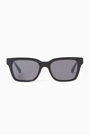 Dean Rectangle Sunglasses in Acetate