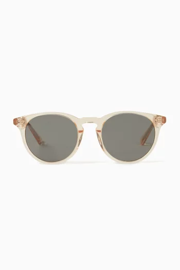 New Depp Round Sunglasses in Acetate