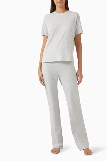Relaxed T-shirt in Cotton-blend