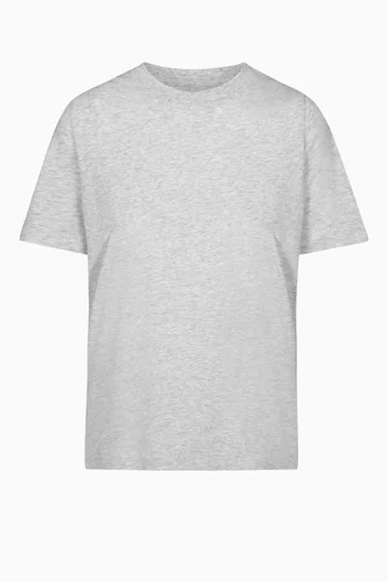 Relaxed T-shirt in Cotton-blend