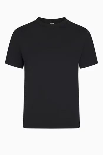 Relaxed T-shirt in Cotton Blend