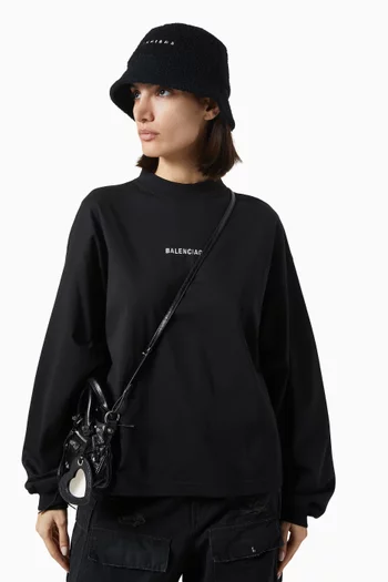 Loop Sports Icon Bucket Hat in Brushed Fleece