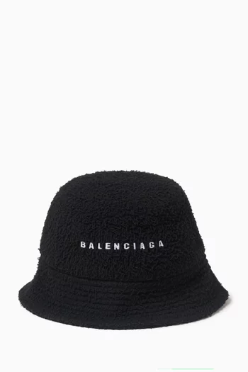 Loop Sports Icon Bucket Hat in Brushed Fleece