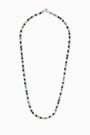 Hematite Roundel Beads Necklace