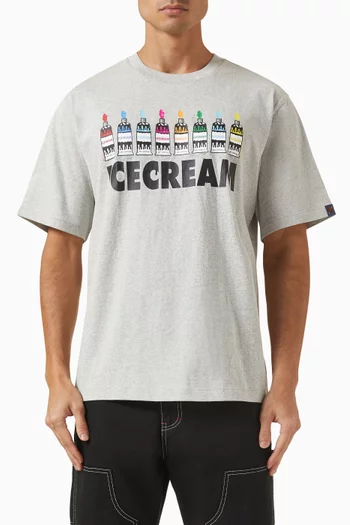 Art Supplies T-shirt in Cotton