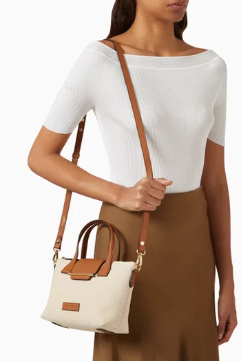 Mini Travel Tote Bag in Canvas