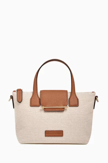 Mini Travel Tote Bag in Canvas