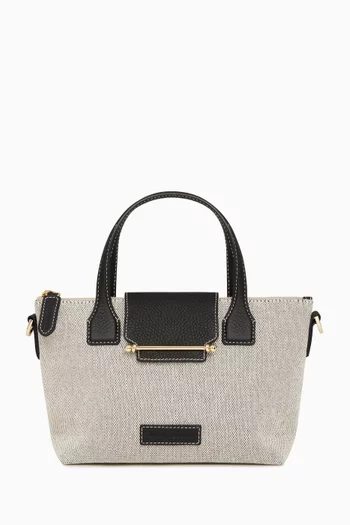 Mini Travel Tote Bag in Canvas