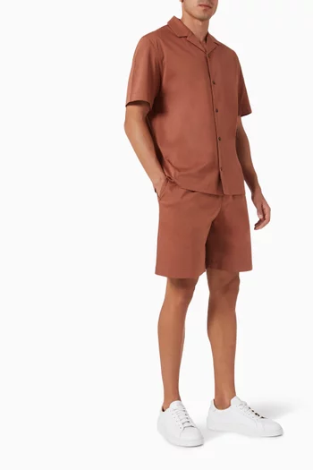 Shorts in Pima Cotton