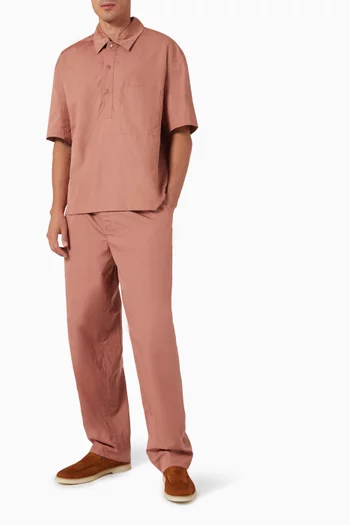 Drawstring Pants in Cotton