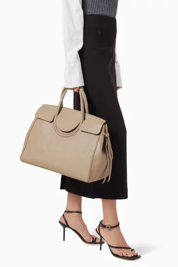 Maude Carryall Bag in Leather