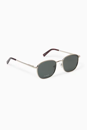 Neptune Deux Sunglasses in Metal