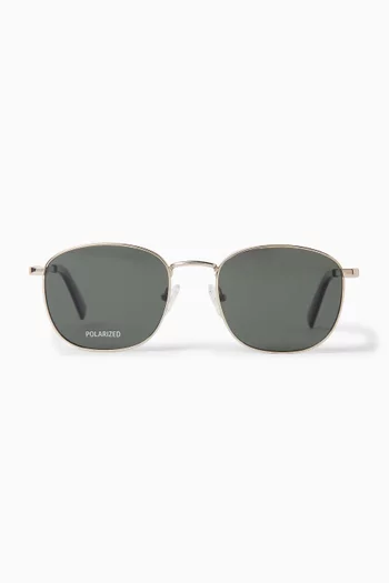Neptune Deux Sunglasses in Metal