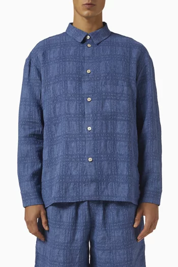 Gusto Shirt in Linen-blend
