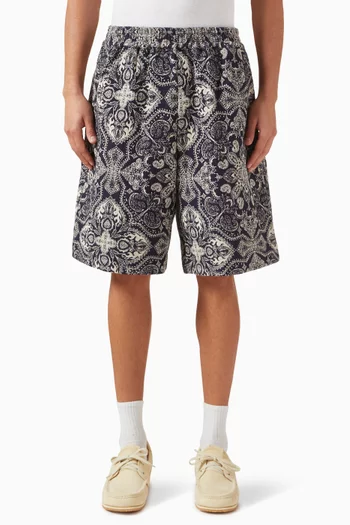 Saleh Shorts in Cotton-blend