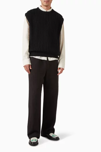 Vinay Vest in Cotton Knit