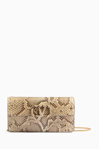 VLOGO Signature Chain Wallet in Python Leather