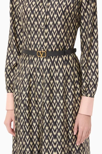 VLOGO Signature Belt in Calfskin