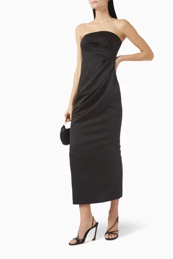 Eliza Gathered Maxi Dress