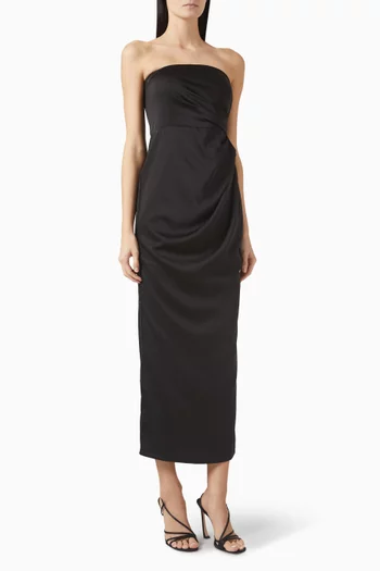 Eliza Gathered Maxi Dress