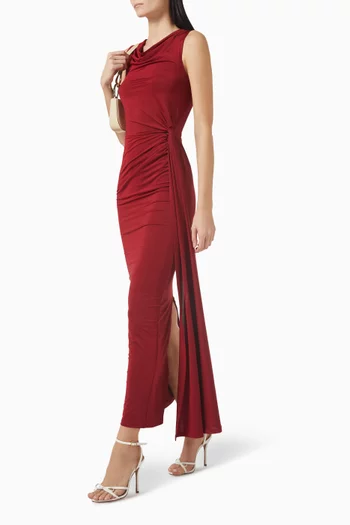 Natalia Draped Maxi Dress