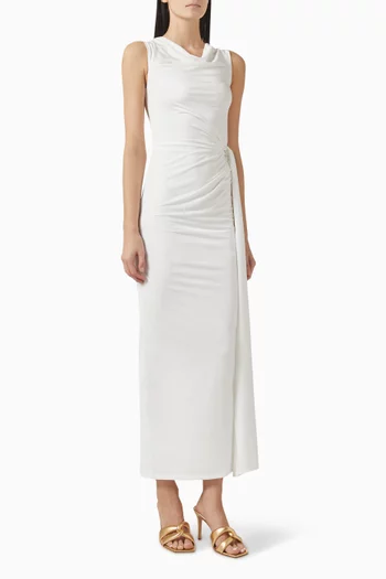 Natalia Draped Maxi Dress