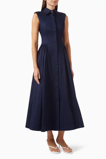 Chavela Dress in Cotton Blend