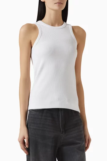 Alisson Tank Top in Cotton-rib