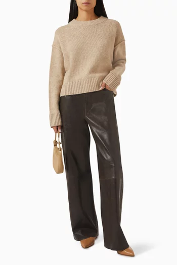 Ulrikke Oversized Sweater in Wool