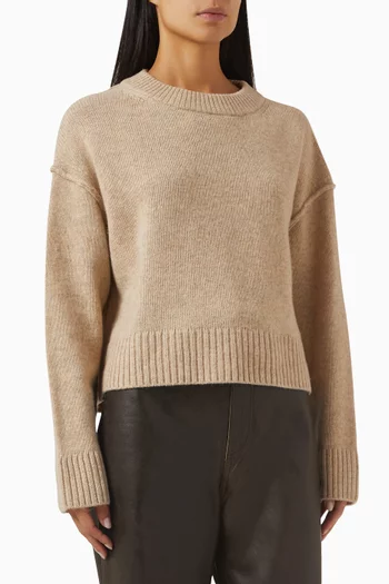 Ulrikke Oversized Sweater in Wool