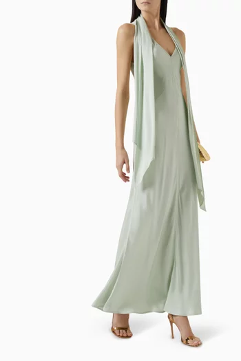 Brielle Dress in Matte Crepe