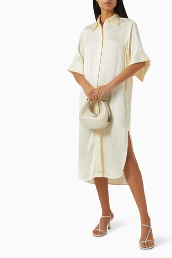 Genevieve Shirt Dress in Viscose
