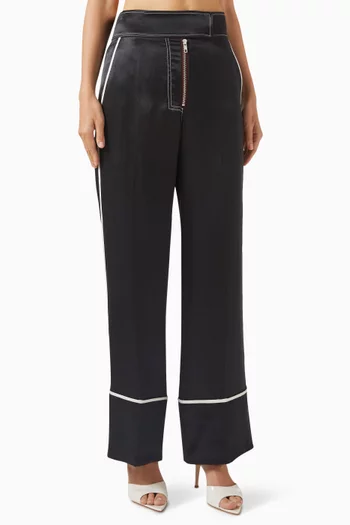 Gianna High-rise Pants in Viscose Blend