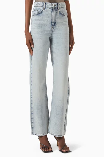 Lou Mid-rise Straight-leg Jeans