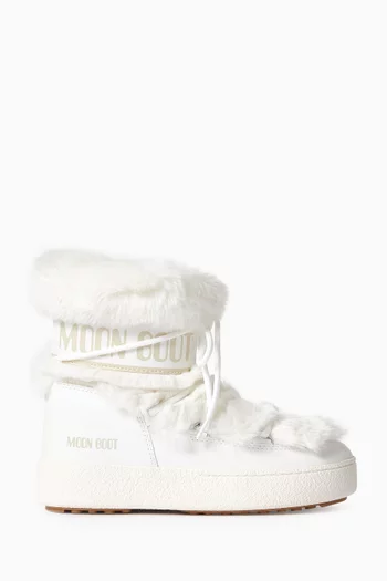 حذاء بوت ال تراك بطول الكاحل نايلون