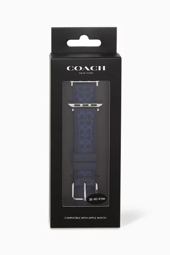 Apple Watch® Strap in Signature C Silicone