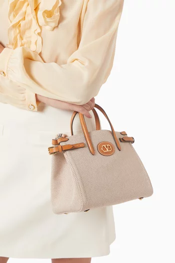 Small Tote Bag in Canvas