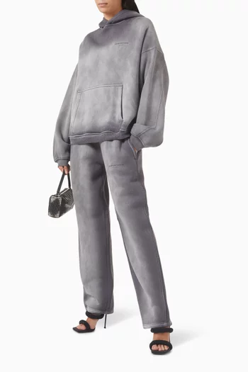 Crystal Hotfix Sweatpants in Cotton-fleece