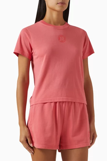 Sportive T-shirt in Organic Cotton