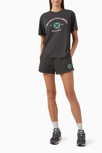 Crescent Logo T-shirt in Cotton