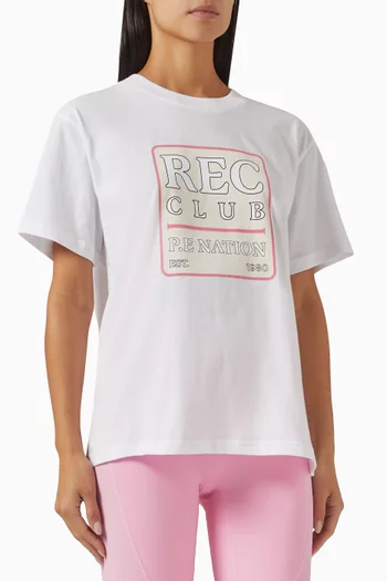 Renegade Oversized T-shirt in Cotton Jersey