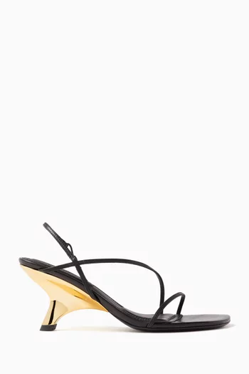 Shadow 75 Sandals in Calfskin Leather