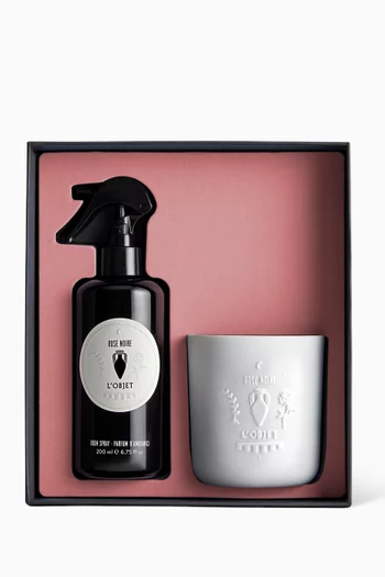 Rose Noire Room Spray & Candle Gift Set